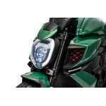 Elektrická motorka Ducati Diavel x Bentley - zelená